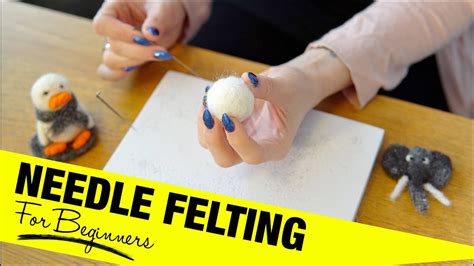 needle felting tips and tricks